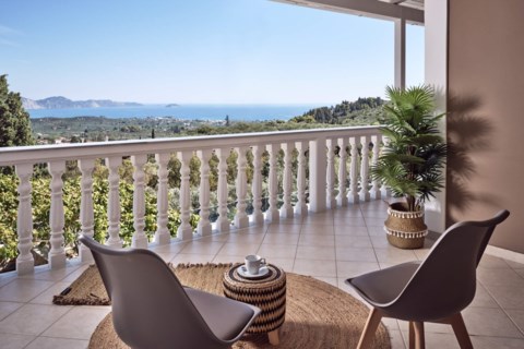 Lithakia Balcony Villa Holidays in Zakynthos Greece